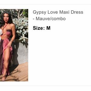 Fashion nova maxi dress